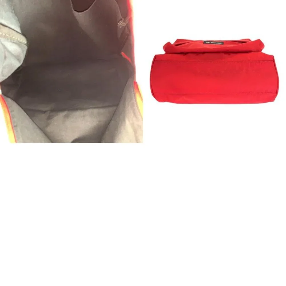 Balenciaga Explorer Red Black Nylon Backpack Daypack Backpack - Picture 9 of 9